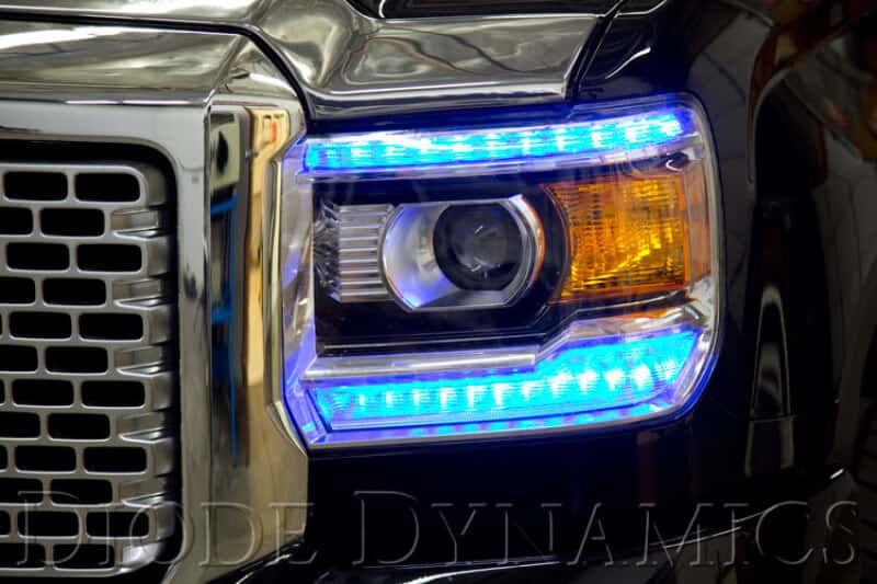Diode Dynamics — Diode Dynamics 2014-2016 GMC Sierra RGBW DRL LED Boards - view 3