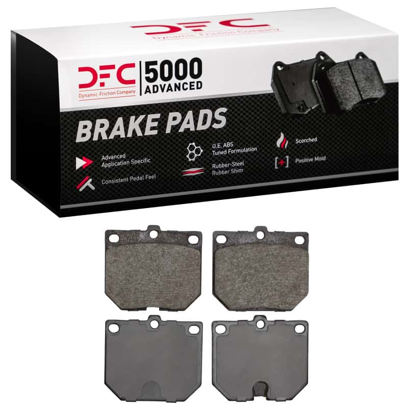 DFC — DFC 69-83 Nissan 260Z Front 5000 Advanced Ceramic Brake Pads
DFC Brake Pad Set - view 1