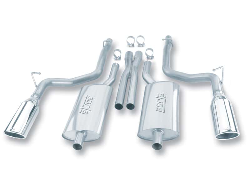 Borla — Borla 05-10+ Charger / Magnum / 300C R/T 5.7L Aggressive Catback Exhaust
Cat-Back System
ExhstSysKt - view 1