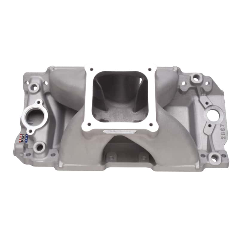 Edelbrock — Edelbrock Manifold BBC Super Victor 632 Tall Deck Conventional Rect Port Heads
MANIFOLD-RACE - view 3