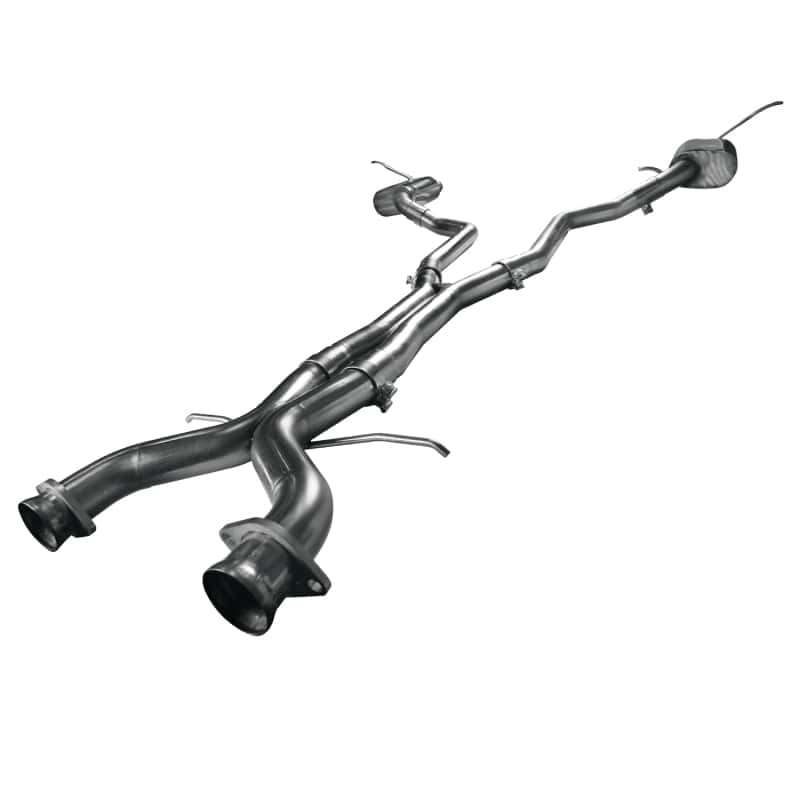 Kooks Headers — Kooks 2018+ Dodge Durango SRT 6.4L 3in Catback w/X-Pipe Exhaust (Use w/Factory Tips)
OEM x 3in. Cat-Back
OEM x 3" Cat-Back - view 1