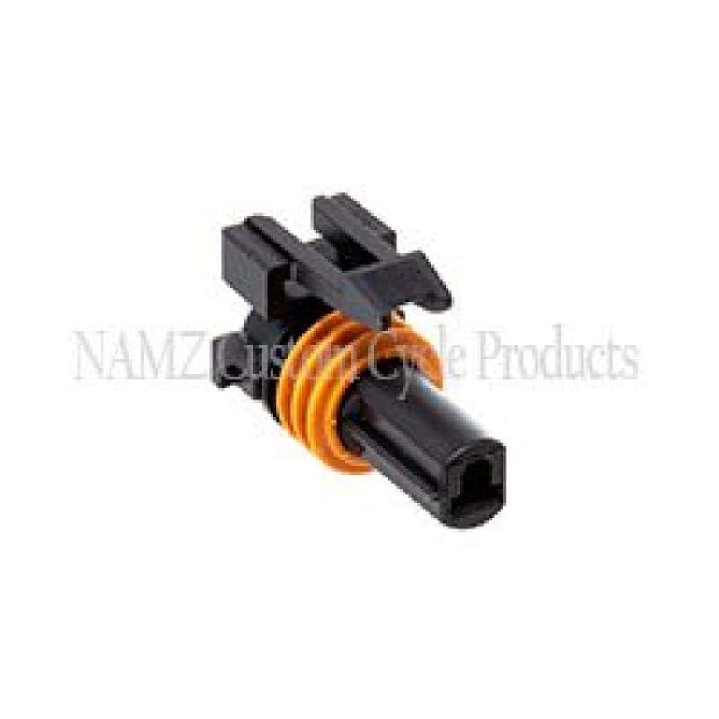 NAMZ — NAMZ Delphi-Packard Weatherpack 1-Position Female Wire Connector w/Seals - view 2