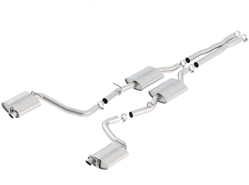 Borla — Borla 15-16 Dodge Charger R/T 5.7L No Tip Use Factory Valence Single Split Rear Exit ATAK Exhaust
Cat-Back System
ExhstSysKt - view 2