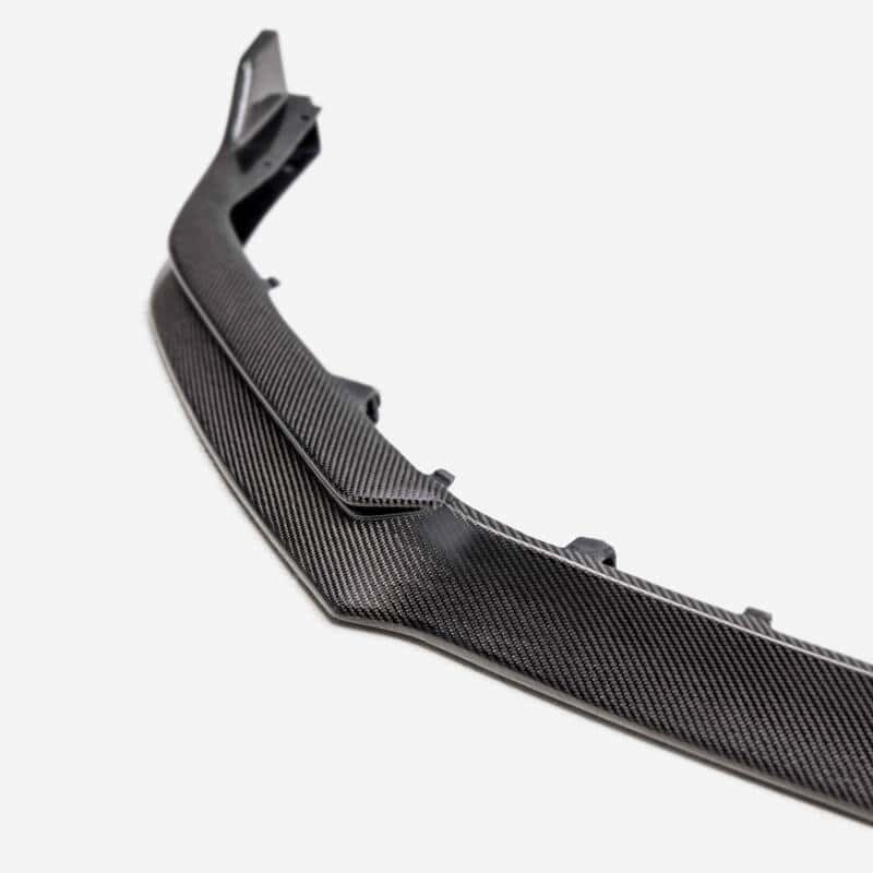 Anderson Composites — Anderson Composites 2024 Ford Mustang Dark Horse Type-GT5 Carbon Fiber Front Splitter - view 4