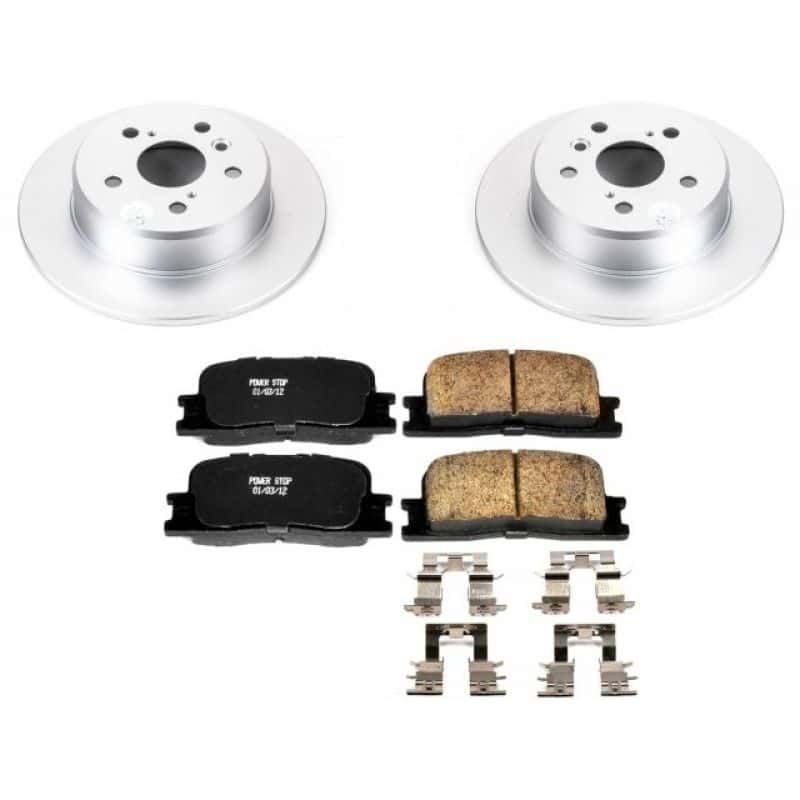 PowerStop — Power Stop 01-03 Toyota Highlander Rear Z17 Evolution Geomet Coated Brake Kit - view 1