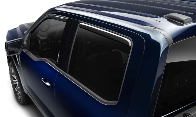AVS — AVS 15-18 Ford F-150 Supercrew Ventvisor In-Channel Front & Rear Window Deflectors 4pc - Smoke
IN-CHANNEL VENTVISOR
Side Window Vent - view 3