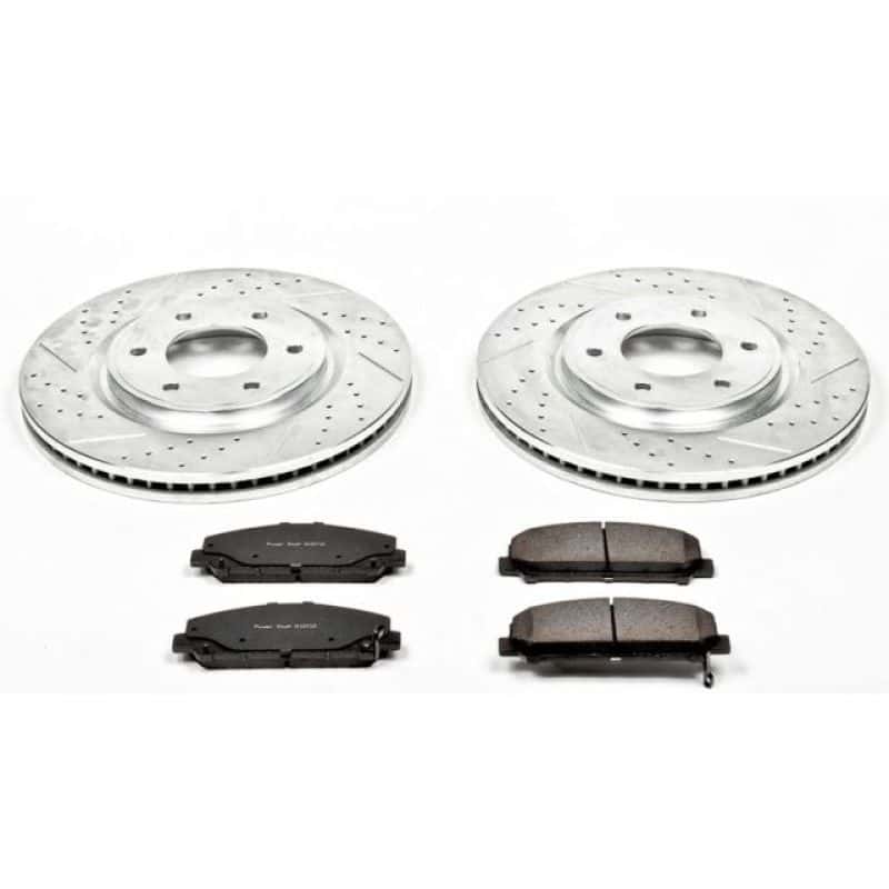 PowerStop — Power Stop 08-10 Infiniti QX56 Front Z23 Evolution Sport Brake Kit - view 1
