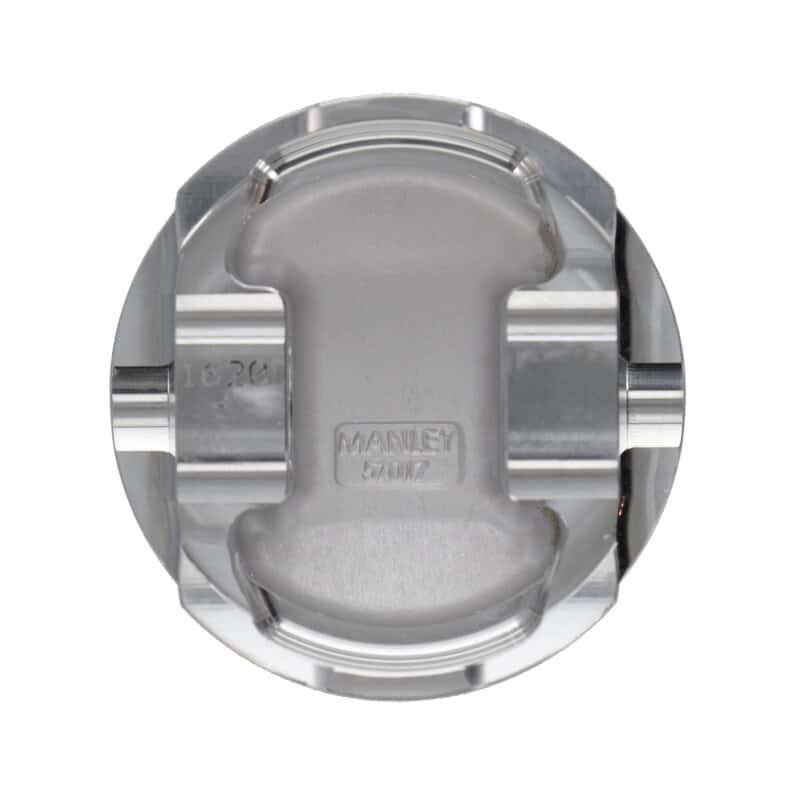 Manley Performance — Manley Mitsubishi 4G63 (7 Bolt 4G63T) 87mm +2mm Over Bore 10:1 / 10.5:1 Dish Piston Set w/ Rings
Piston Set - view 8