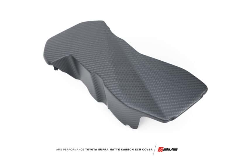 AMS — AMS Performance 2020+ Toyota GR Supra Carbon Fiber ECU Cover - Matte Carbon
Supra ECU Cover - view 1