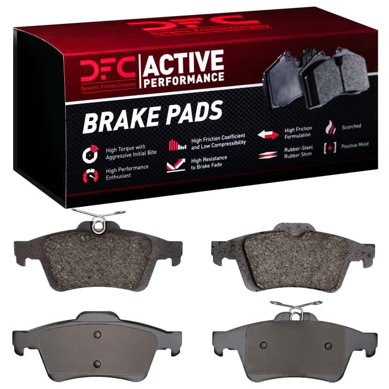 DFC — DFC 03-23 Cadillac BLS (Mexico) Rear Active Performance Pads - Low Metallic
DFC Brake Pad Set - view 1