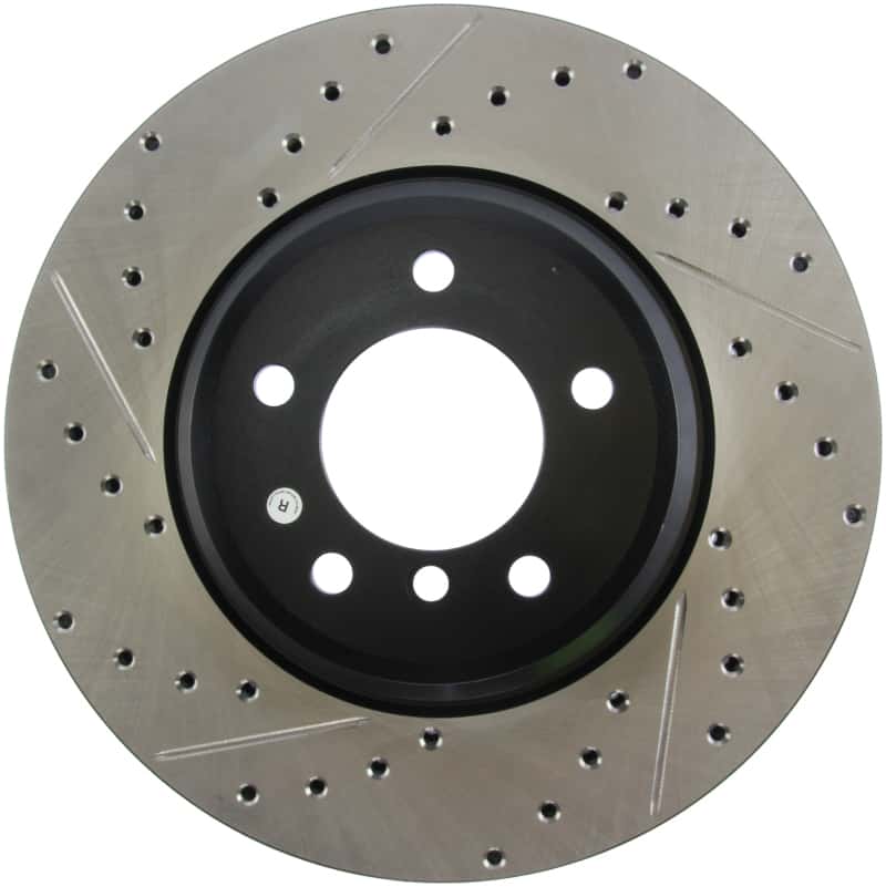 Stoptech — StopTech 07-09 BMW 335 (E90/E92/E93) Slotted & Drilled Right Front Rotor
Slot/Drill Rotor - view 7