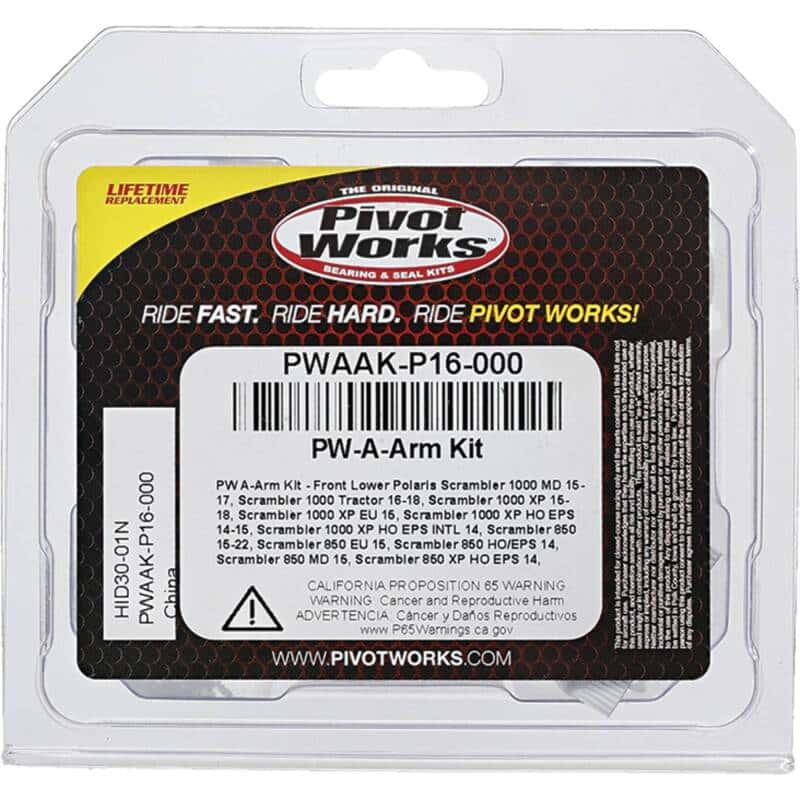 Pivot Works — Pivot Works 2014 Polaris Sportsman 550 EPS A-Arm Kit - Front Lower 1 Kit Req Per Veh - view 4