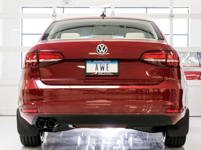 AWE Tuning — AWE Tuning 09-14 Volkswagen Jetta Mk6 1.4T Track Edition Exhaust - Diamond Black Tips
Track Exhaust - view 3
