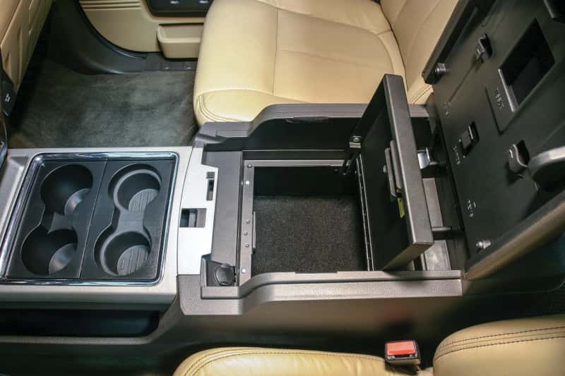 Tuffy Products — Tuffy Console Safe W/ Keyed Lock For Ford F250 & F350 Superduty
Console Safe - view 4
