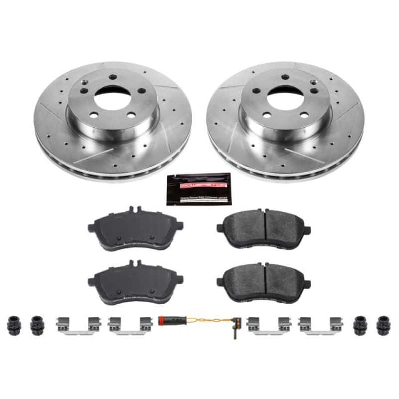 PowerStop — Power Stop 12-15 Mercedes-Benz C250 Front Z23 Evolution Sport Brake Kit - view 1