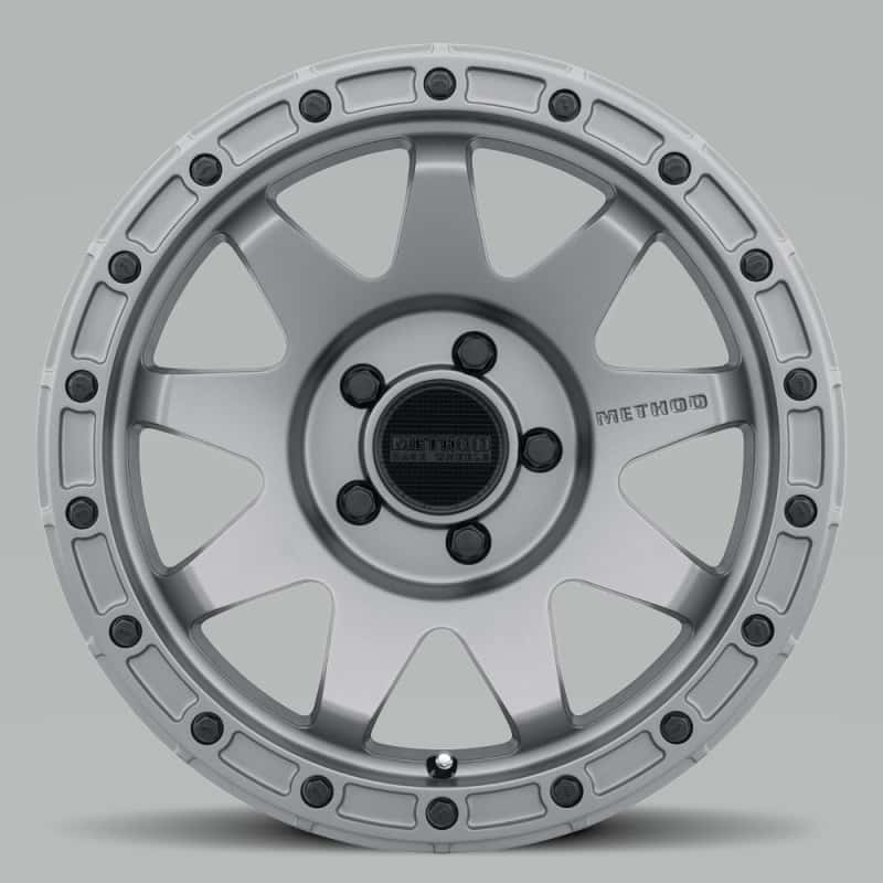 Method Wheels — Method MR317 17x8.5 0mm Offset 5x150 110.5mm CB Matte Black Wheel - view 1