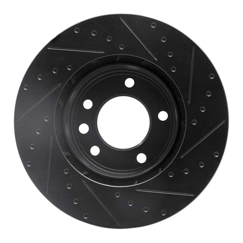 R1 Concepts — R1 03-18 Porsche Cayenne Right Front Drilled & Slotted Black Brake Rotor
R1 Brake Rotor Drill - view 5