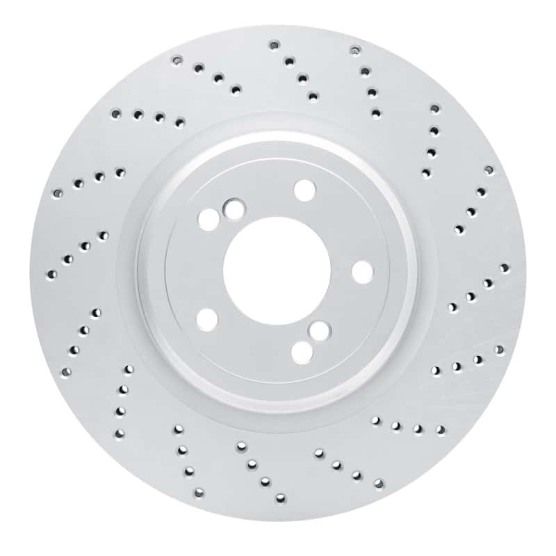 DFC — DFC 06-10 BMW M6 Right Rear Drilled GeoSPEC Coated Rotor - view 1