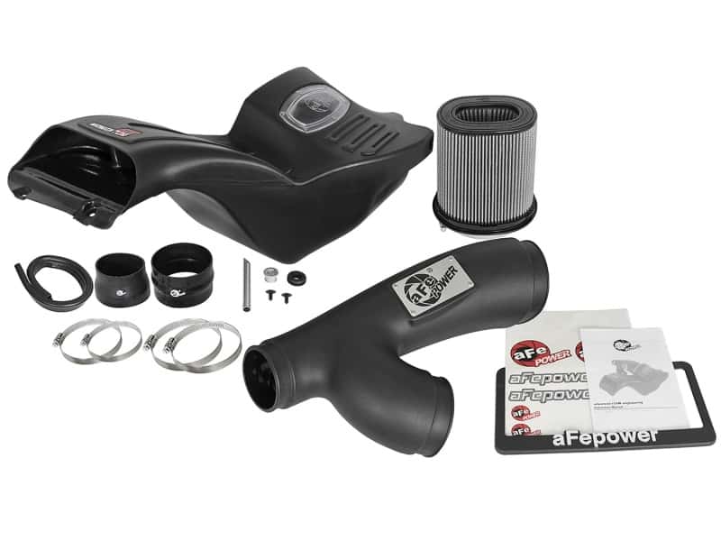 aFe — aFe POWER Momentum GT Pro Dry S Intake System 2017 Ford F-150 Raptor V6-3.5L (tt) EcoBoost
Momentum GT Intake - view 7