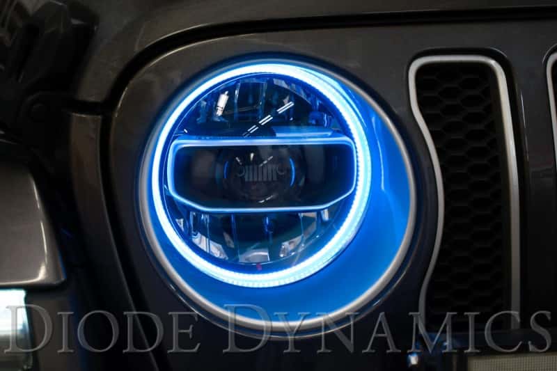 Diode Dynamics — Diode Dynamics 18-21 Jeep JL Wrangler/Gladiator RGBW HD LED Halos - view 2