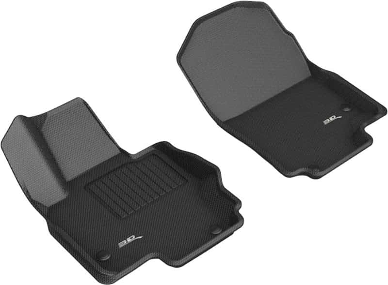 3D MAXpider — 3D MAXpider 20-21 Mercedes GLS-Class (w/ Executive Rear Seat Package) Kagu 1st Row Floormats - Black
Floor Mat Set - view 1