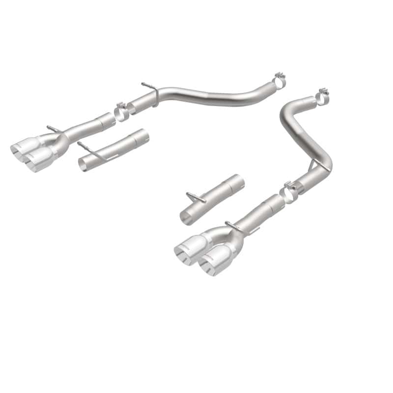 Magnaflow — MagnaFlow Axle-Back, SS, 2.5in, Quad Split Rear 3.5in Tip 2015 Dodge Challenger 3.6L V6
Axle-Back - view 26