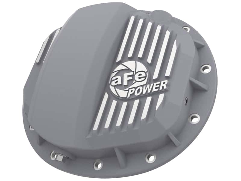 aFe — aFe Pro Series GMCH 9.5 Rear Diff Cover Raw w/ Machined Fins 19-20 GM Silverado/Sierra 1500
Differential Cover - view 1