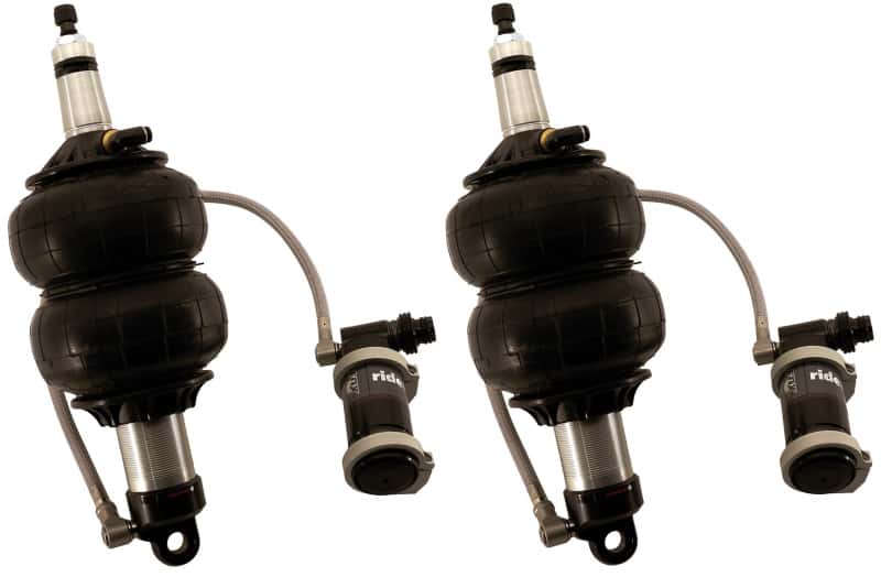 Ridetech — Ridetech TQ Series ShockWaves 3.2in Travel 6.5in dia Double Convoluted .625in Bearing/2in Stud
TQ SKW 6.5" 3.6" Stu - view 2