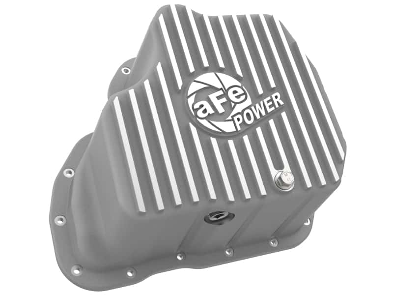 aFe — aFe Power 11-16 GM Diesel 2500HD / 3500HD V8-6.6L (TD) Street Series Engine Oil Pan Raw w/ Machined
Engine Oil Pan - view 3