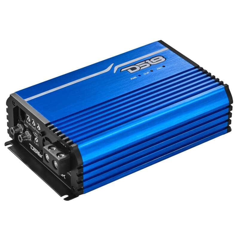 DS18 — DS18 1-Channel Amp Class D Full-Range Monoblock 2500 Watts RMS/1ohm Blue - view 5