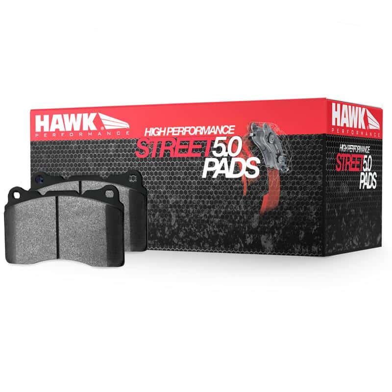 Hawk Performance — Hawk 14-15 BMW 228i/Xi HPS 5.0 Front Brake Pads
Disc Brake Pad - view 3