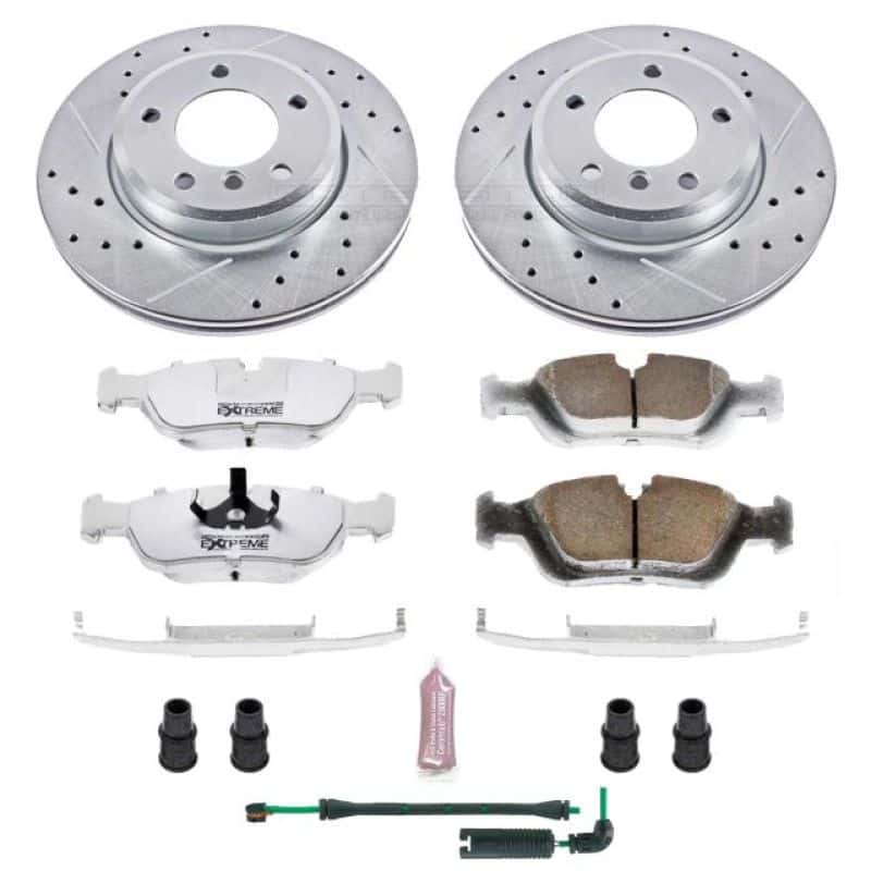 PowerStop — Power Stop 2000 BMW 323i Front Z26 Street Warrior Brake Kit - view 1