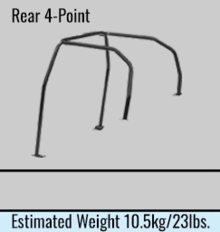Cusco — Cusco Chromoly Reg. Capacity 4pt Roll Cage Nissan R33 (S/O/No Cancel) CUSCO BLUE - view 4