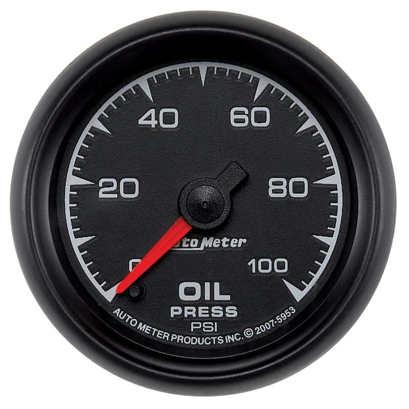 AutoMeter — Autometer ES 52.4mm 0-100 PSI Oil Pressure Gauge
GA 2" OP 100PSI S ES - view 2