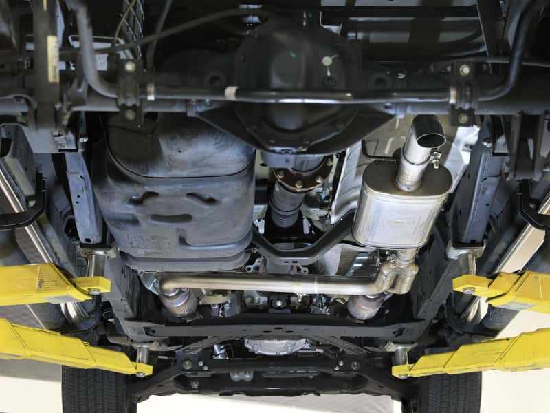 aFe — aFe 2022+ Nissan Frontier V6 ROCK BASHER SS Cat-Back Exhaust System
Cat-Back Exhaust - view 5