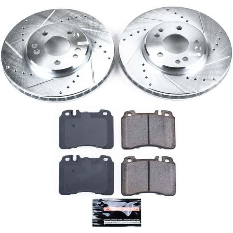PowerStop — Power Stop 92-93 Mercedes-Benz 500E Front Z23 Evolution Sport Brake Kit - view 1