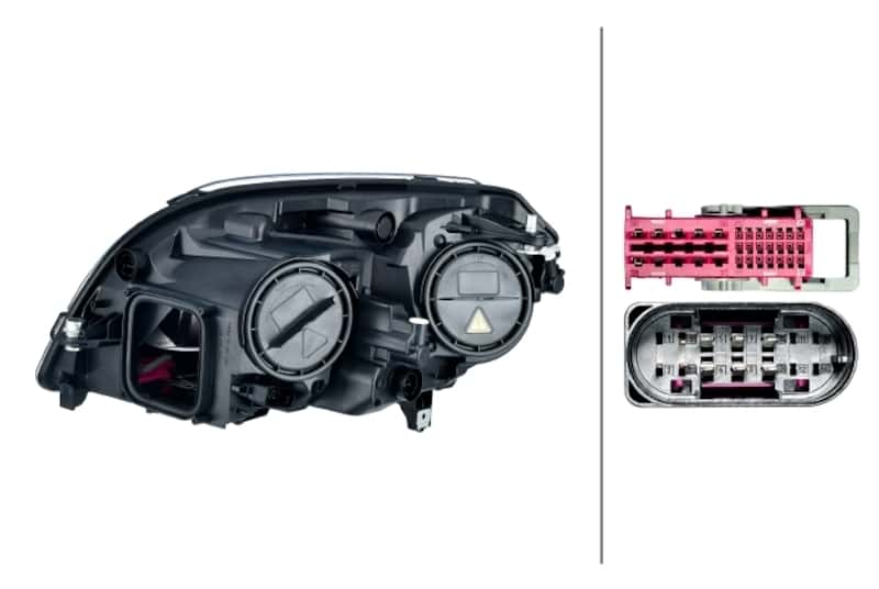 Hella — Hella 2012-2015 Mercedes-Benz GLK250 Headlight Assembly - view 2