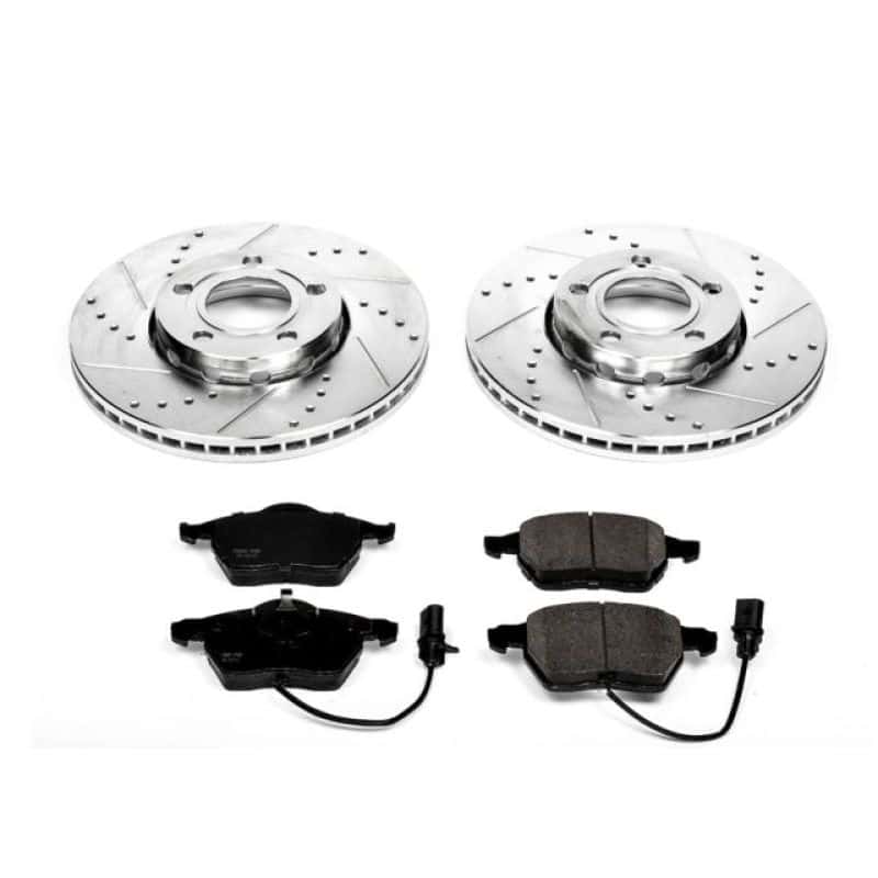PowerStop — Power Stop 99-04 Audi A4 Front Z23 Evolution Sport Brake Kit - view 1