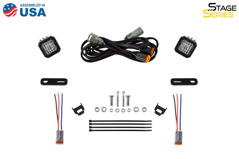 Diode Dynamics — Diode Dynamics 2022+ Ford Maverick C1 Sport Stage Series Reverse Light Kit - view 8