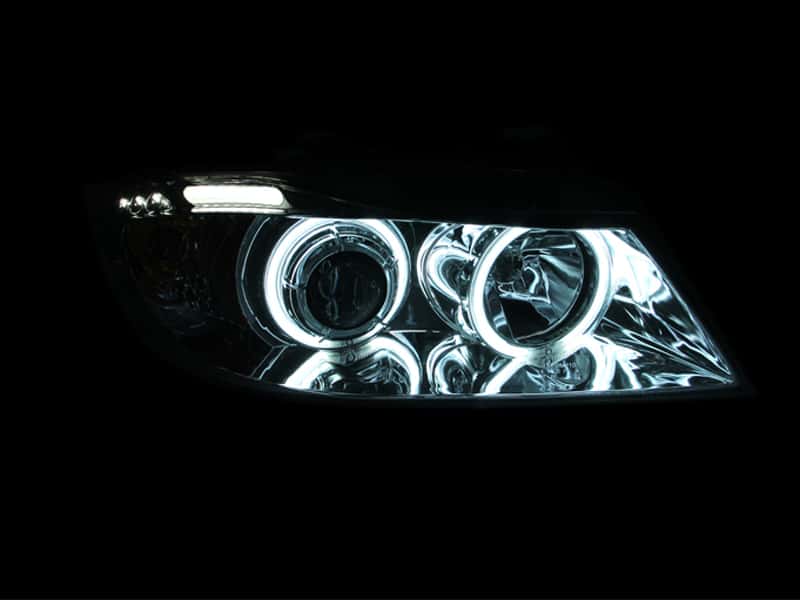 ANZO — ANZO 2006-2008 BMW 3 Series E90-E91 Projector Headlights w/ Halo w/ LED Bar Chrome (CCFL)
Head Light Set
HdLtSet - view 5
