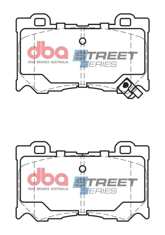 DBA — DBA 09-13 Infiniti FX50 (S51 Model) Front Street Series Brake Pads
Brake Pad - view 1
