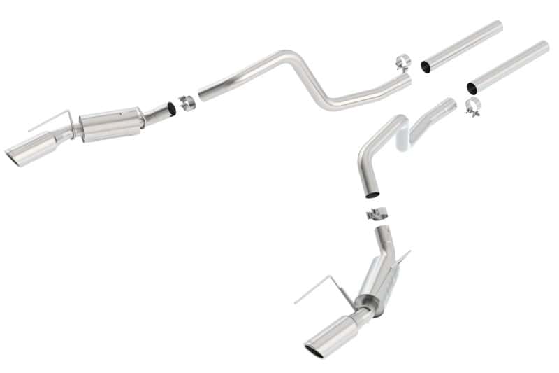 Borla — Borla 05-09 Ford Mustang GT Dual Exhaust
Cat-Back System
ExhstSysKt - view 4