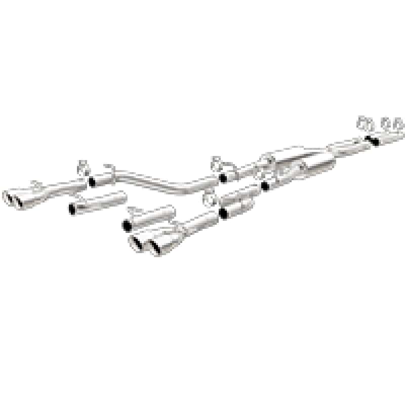 Magnaflow — MagnaFlow Cat-Back, SS, 2.5in, Quad Split Rear 3.5in Tip 2015 Dodge Challenger 3.6L V6
Cat-Back - view 32