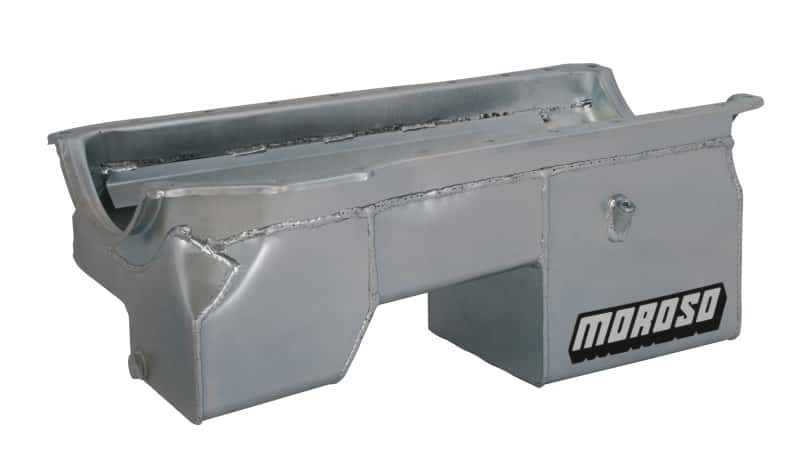 Moroso — Moroso Ford 351C/351M/400 (w/Rear Sump) Wet Sump 8qt 9in Steel Oil Pan - view 1