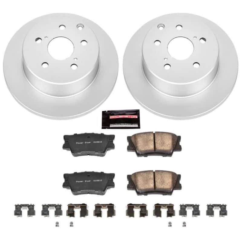 PowerStop — Power Stop 10-12 Lexus HS250h Rear Z17 Evolution Geomet Coated Brake Kit - view 1