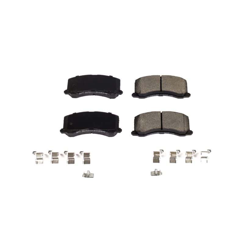 PowerStop — Power Stop 95-02 Suzuki Esteem Front Z17 Evolution Ceramic Brake Pads w/Hardware
Z17 Brake Pads - view 1