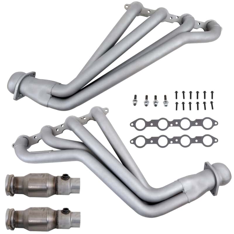 BBK — BBK 10-15 Camaro LS3 L99 Long Tube Exhaust Headers With Converters - 1-3/4 Chrome
Exhaust Headers - view 2