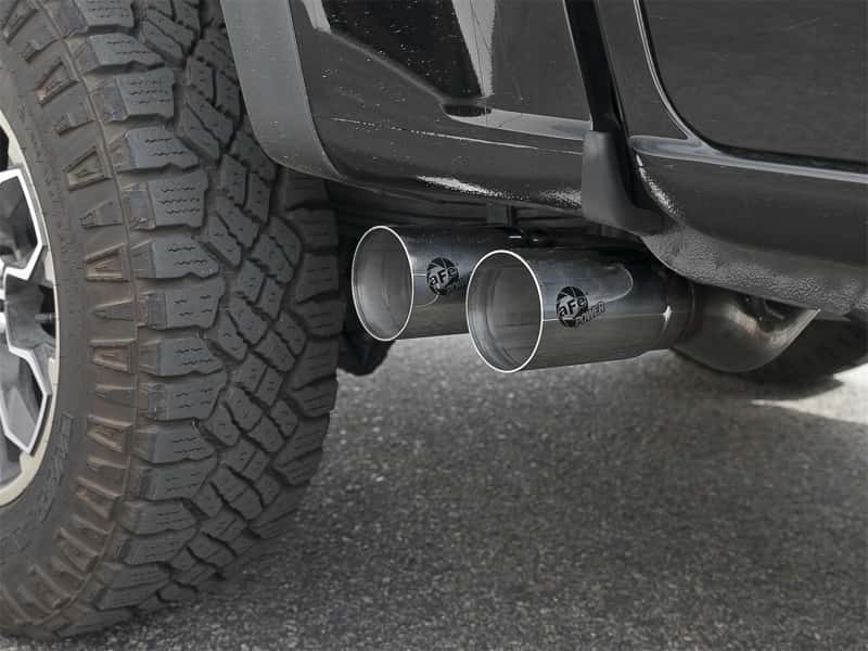 aFe — aFe MACH Force-XP 3in 409 SS Cat-Back Exhaust w/ Polished Tip 17-19 GM Colorado/Canyon V6-3.6L
Cat-Back Exhaust - view 5