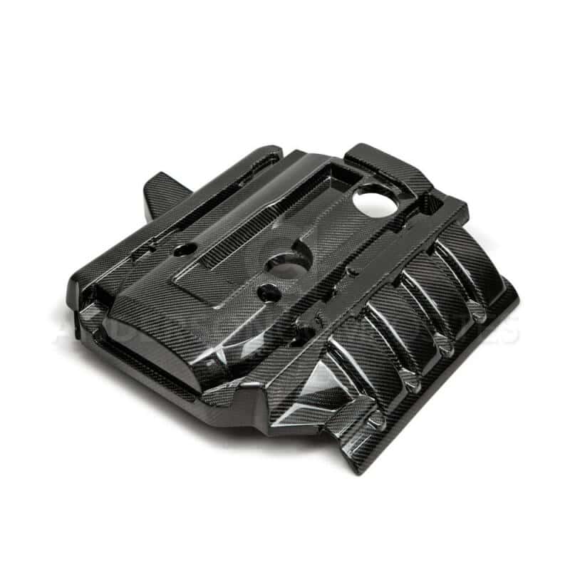 Anderson Composites — Anderson Composites 15-16 Ford Mustang Eco Boost Engine Cover - view 2
