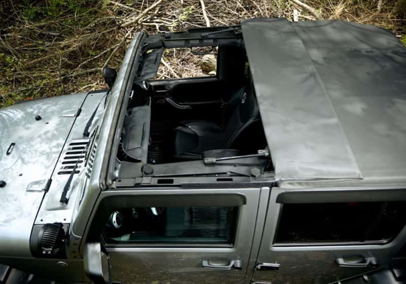 Rampage — Rampage 2007-2018 Jeep Wrangler(JK) Unlimited 4-Door Trailview Tonneau Top - Black Diamond
Soft Tops
Top-Soft - view 5